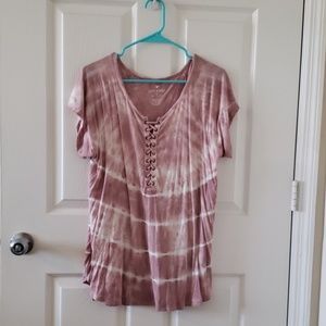Soft and sexy AE tye dye top